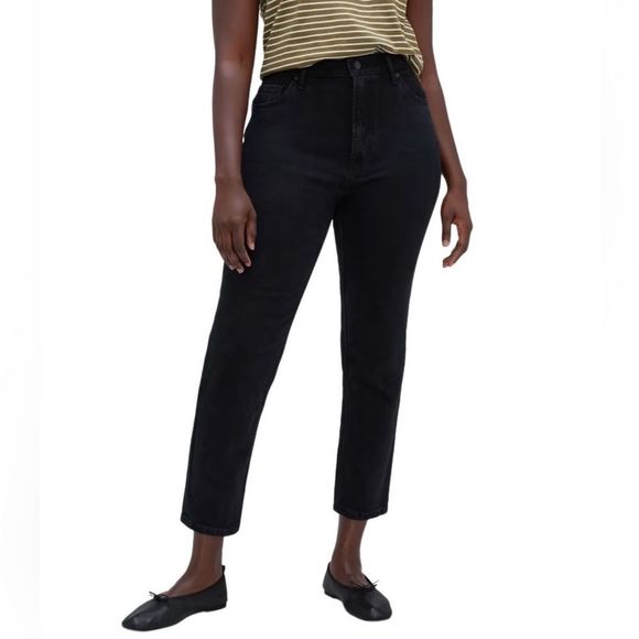 NWT Everlane The Original Curvy Cheeky® Jean in Coal Size 34 - Picture 1 of 7